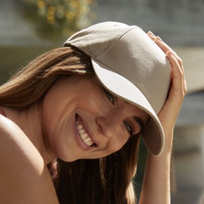 Beechfield Organic Cotton 5 Panel Cap Thumbnail