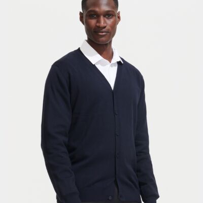 SOL'S Golden Cotton Acrylic V Neck Cardigan Thumbnail