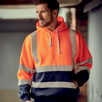 Yoko Hi-Vis Pull Over Hoodie Thumbnail