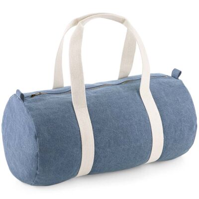 BagBase Denim Barrel Bag Thumbnail