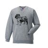 Russell Schoolgear Kids V Neck Sweatshirt Thumbnail