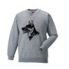 Russell Schoolgear Kids V Neck Sweatshirt Thumbnail