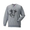 Russell Schoolgear Kids V Neck Sweatshirt Thumbnail