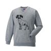 Russell Schoolgear Kids V Neck Sweatshirt Thumbnail