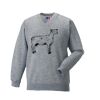 Russell Schoolgear Kids V Neck Sweatshirt Thumbnail