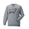 Russell Schoolgear Kids V Neck Sweatshirt Thumbnail