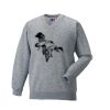 Russell Schoolgear Kids V Neck Sweatshirt Thumbnail