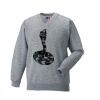 Russell Schoolgear Kids V Neck Sweatshirt Thumbnail