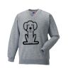Russell Schoolgear Kids V Neck Sweatshirt Thumbnail