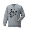 Russell Schoolgear Kids V Neck Sweatshirt Thumbnail