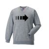 Russell Schoolgear Kids V Neck Sweatshirt Thumbnail