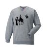 Russell Schoolgear Kids V Neck Sweatshirt Thumbnail