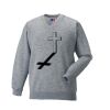 Russell Schoolgear Kids V Neck Sweatshirt Thumbnail