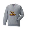 Russell Schoolgear Kids V Neck Sweatshirt Thumbnail