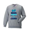 Russell Schoolgear Kids V Neck Sweatshirt Thumbnail